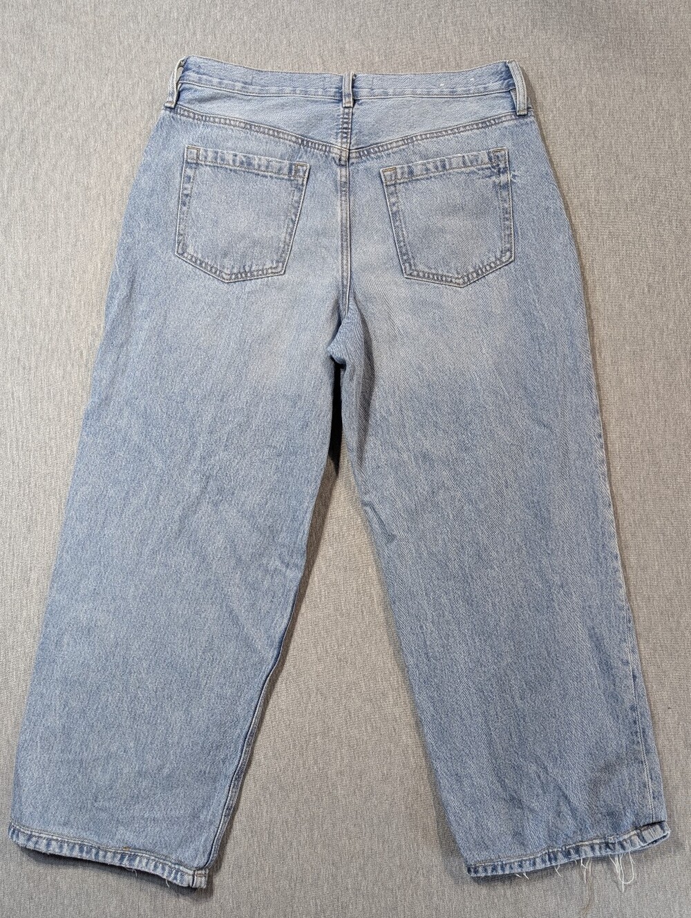 Garage Light Blue Wide Leg Jeans - Picture 5 of 14